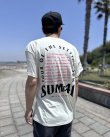 画像3: 送料無料 SUM 41 / Pink Skull Tシャツ ナチュラル (3)