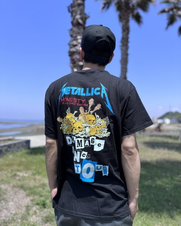 画像5: 送料無料 METALLICA / Damage Inc  Tシャツ ブラック (5)