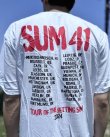 画像7: 送料無料 SUM 41 / Spray Paint Tシャツ ホワイト (7)