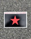 画像2: RAGE AGAINST THE MACHINE / STAR ステッカー (2)