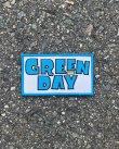 画像2: GREEN DAY / Blue Cartoon Stacked Logo ワッペン (Copyright 2001) (2)