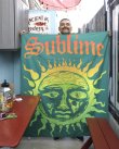 画像1: 送料無料 25枚限定入荷 SUBLIME / Sublime Sun タペストリー ティール (1)