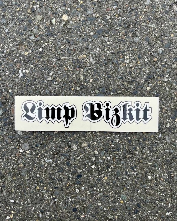 画像2: LIMP BIZKIT / Logo ステッカー  (2)