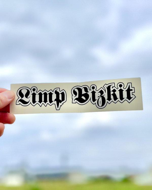 画像1: LIMP BIZKIT / Logo ステッカー  (1)