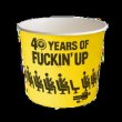 画像4: ファット・マイクさん直買い付けアイテム 20個限定 NOFX / "40 Years Of Fuckin' Up" Popcorn Bucket (4)