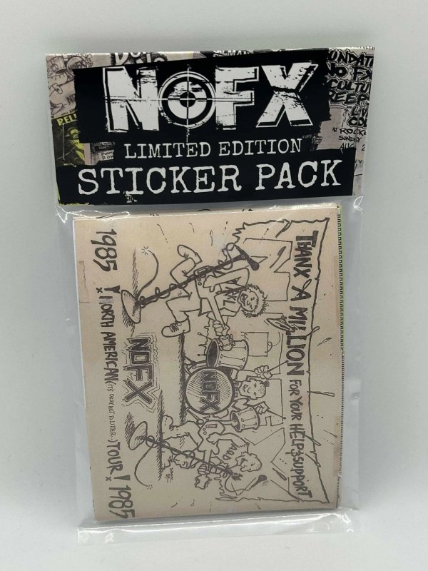 画像14: ファット・マイクさん直買い付けアイテム 送料無料 NOFX / Limited Edition 10枚組ステッカーパック (14)