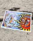 画像1: オーピーさん直買付アイテム スーパーレア 2枚限定 OPIE ORTIZ x AARON BROOKS / Smoke2 フォイルポスター 証明書付き (1)