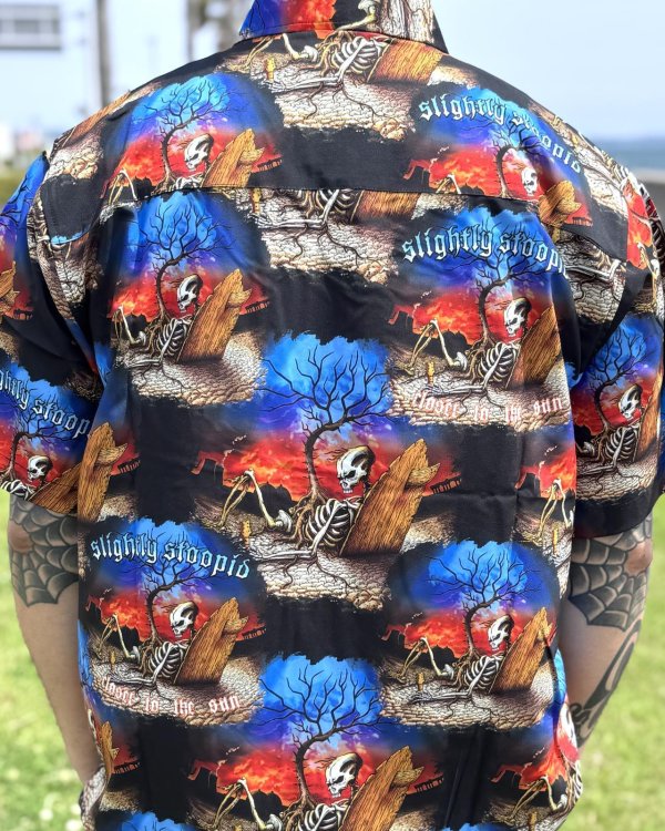 画像8: カリフォルニア買付アイテム 送料無料 SLIGHTLY STOOPID x DIXXON FLANNEL CO / Closer to the sun コラボ半袖シャツ (8)