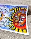 画像4: オーピーさん直買付アイテム スーパーレア 3枚限定 OPIE ORTIZ x AARON BROOKS / Smoke2 コットンジクレーポスター 証明書付き (4)