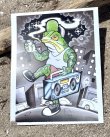画像3: オーピーさん直買付アイテム 19枚限定 OPIE ORTIZ Original Flash Poster / Stereo Flogman  (3)