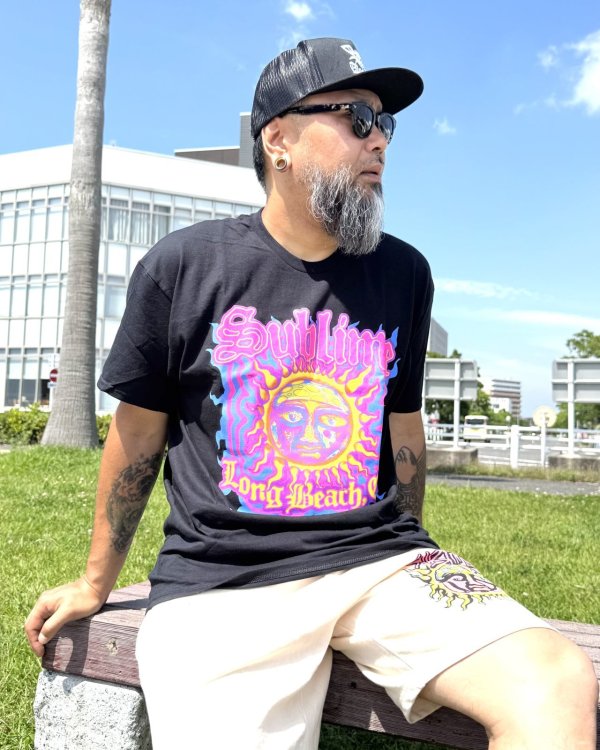 画像6: カリフォルニア買付アイテム 送料無料 SUBLIME / Sunshine Tシャツ ブラック (6)