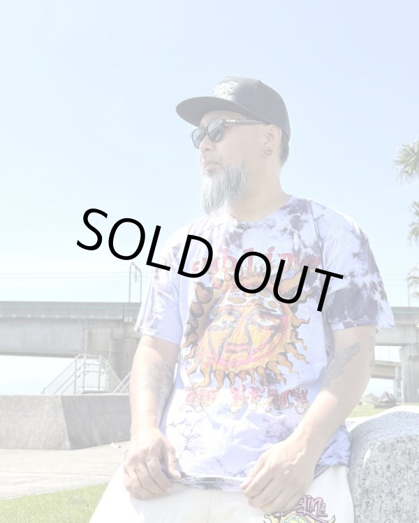 画像6: カリフォルニア買付アイテム 送料無料 2XLサイズラスト1枚で終了 SUBLIME / Sublime Sun タイダイTシャツ パープル (6)
