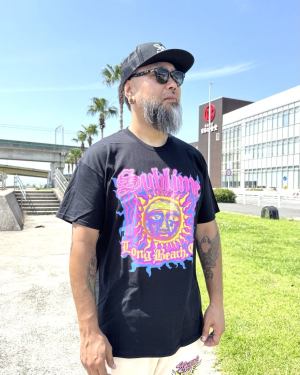 画像2: カリフォルニア買付アイテム 送料無料 SUBLIME / Sunshine Tシャツ ブラック (2)