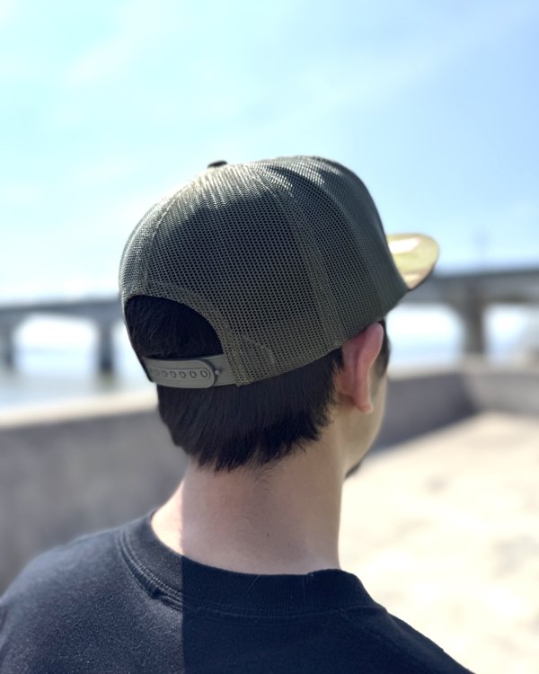 画像6: オーピーさん直買付アイテム 送料無料 DGWD / OWL NIGHTER スナップバックメッシュキャップ ウッドランドカモ (6)
