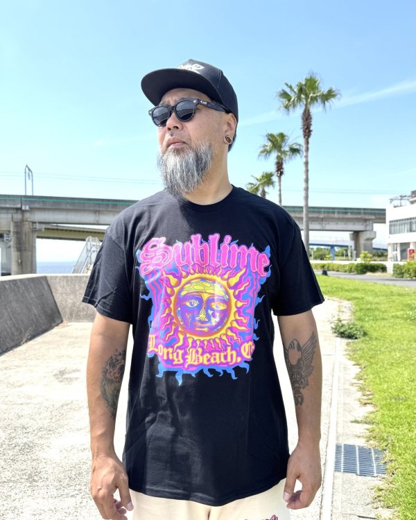 画像4: カリフォルニア買付アイテム 送料無料 SUBLIME / Sunshine Tシャツ ブラック (4)