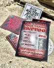 画像1: オーピーさん直買付アイテム 5セット限定 Rick Walters' World Famous Tattoo / ステッカー5枚＆ポストカードセット (1)