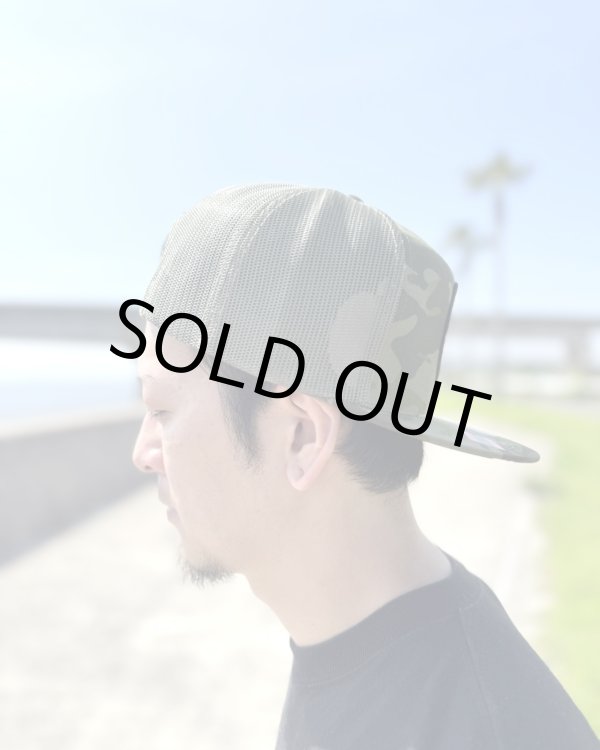 画像5: オーピーさん直買付アイテム 送料無料 ラスト1枚で終了 DGWD / OWL NIGHTER スナップバックメッシュキャップ ウッドランドカモ (5)