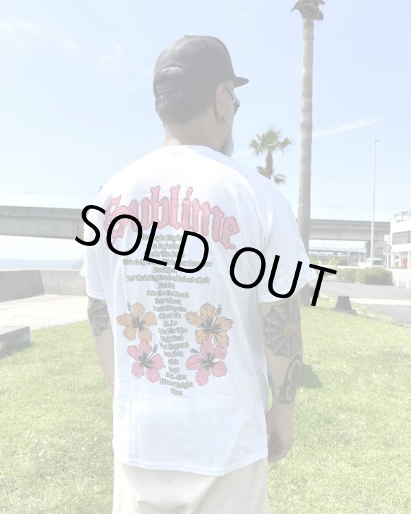 画像5: カリフォルニア買付アイテム 送料無料 SUBLIME / Floral Tシャツ ホワイト (5)