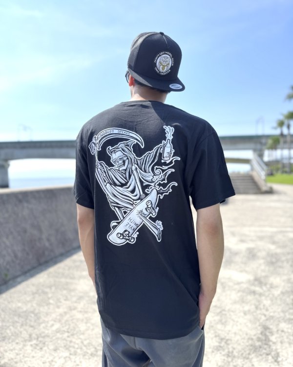 画像6: オーピーさん直買付アイテム 送料無料 限定Lサイズ1枚のみ KYLE SMITH / WTF Tシャツ ブラック Artwork by OPIE ORTIZ (6)
