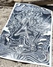 画像4: オーピーさん直買付アイテム 20枚限定 OPIE ORTIZ Original Flash Poster / Fly Skull Sun (4)