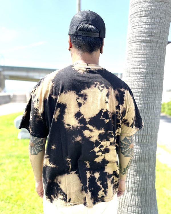 画像7: カリフォルニア買付アイテム 送料無料 SUBLIME / 40 Oz. To Freedom Sun ブリーチダイTシャツ ブラック (7)