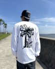 画像8: オーピーさん直買付アイテム 送料無料 限定Lサイズ2枚のみ KYLE SMITH / WTF 長袖Tシャツ ホワイト Artwork by OPIE ORTIZ (8)