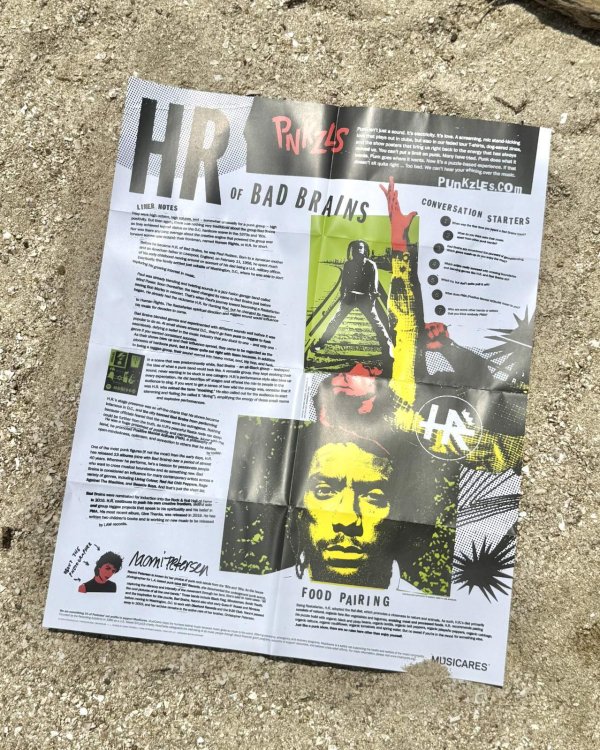 画像8: カリフォルニア買付アイテム 送料無料 2個限定 PNKZLS / HR of Bad Brains ジグソーパズル (8)
