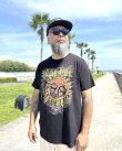 画像2: カリフォルニア買付アイテム 送料無料 SUBLIME / Sublime Sun Logo & Plants Tシャツ ブラック (2)