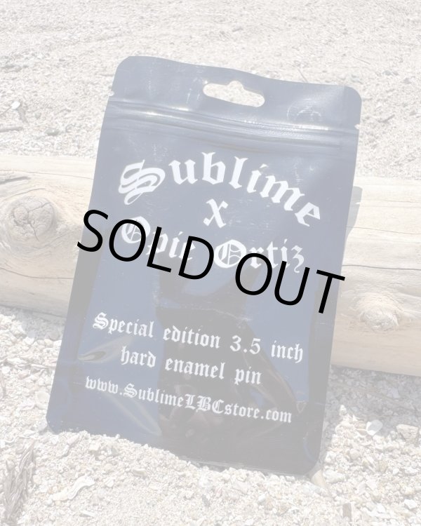 画像4: ラスト1個でSOLDOUT オーピーさん直買付アイテム 送料無料 ナンバリング入り 25個限定生産アイテム スーパーレア SUBLIME x OPIE ORTIZ LIMITED EDITION GOLD ENAMEL PIN (4)