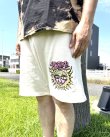 画像4: カリフォルニア買付アイテム 送料無料 Lサイズ4枚限定 SUBLIME / 40oz Sun LBC スウェットショーツ カーキ (4)