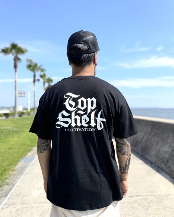 画像7: オーピーさん直買付アイテム 送料無料 2XL、3XLサイズのみ Top Shelf / Logo Tシャツ ブラック (ビッグサイズのみ) (7)