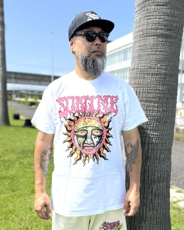 画像11: カリフォルニア買付アイテム 送料無料 SUBLIME / Floral Tシャツ ホワイト (11)