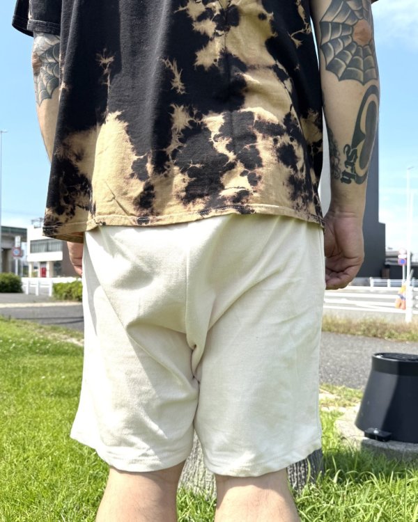 画像10: カリフォルニア買付アイテム 送料無料 Lサイズ4枚限定 SUBLIME / 40oz Sun LBC スウェットショーツ カーキ (10)