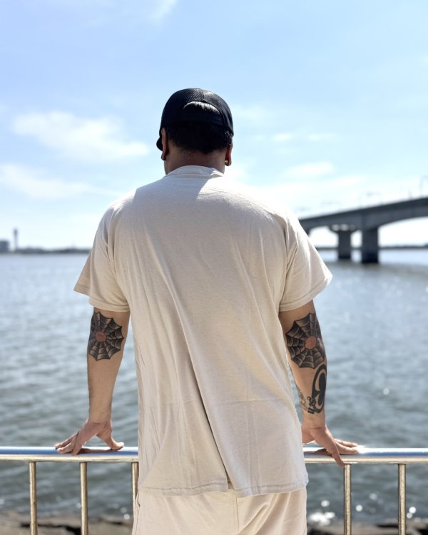 画像7: カリフォルニア買付アイテム 送料無料 SUBLIME / 40 oz. to Freedom Colorblock Tシャツ サンド (7)
