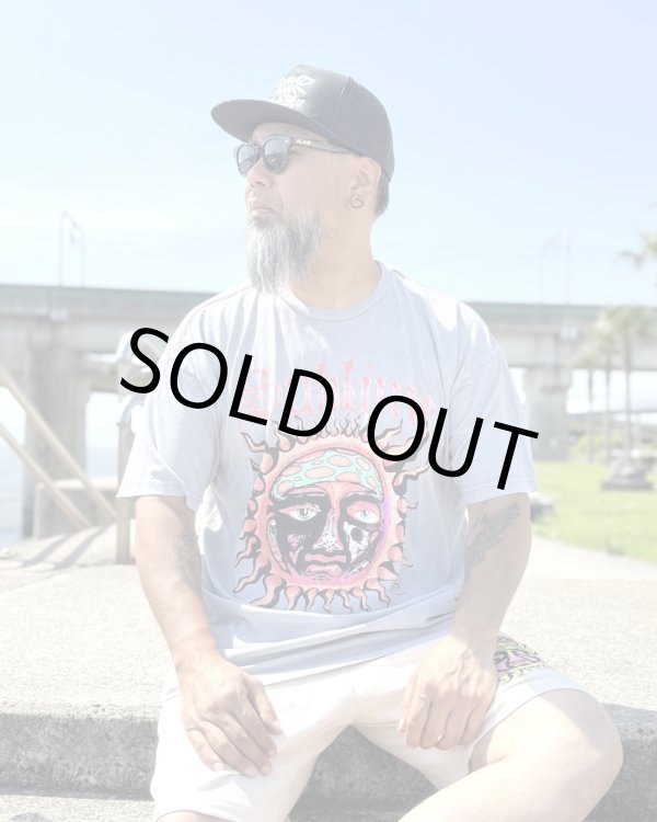 画像6: カリフォルニア買付アイテム 送料無料 XLラスト1枚で終了 SUBLIME / Sun Logo Tシャツ ウォッシュグレー (6)