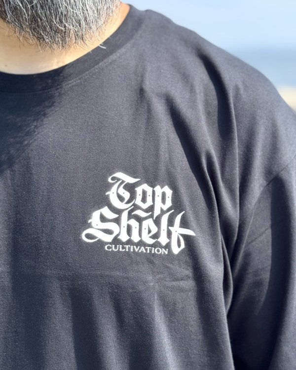 画像6: オーピーさん直買付アイテム 送料無料 2XL、3XLサイズのみ Top Shelf / Logo Tシャツ ブラック (ビッグサイズのみ) (6)