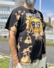 画像4: カリフォルニア買付アイテム Lサイズラスト3枚で終了 送料無料 SUBLIME / 40 Oz. To Freedom Sun ブリーチダイTシャツ ブラック (4)