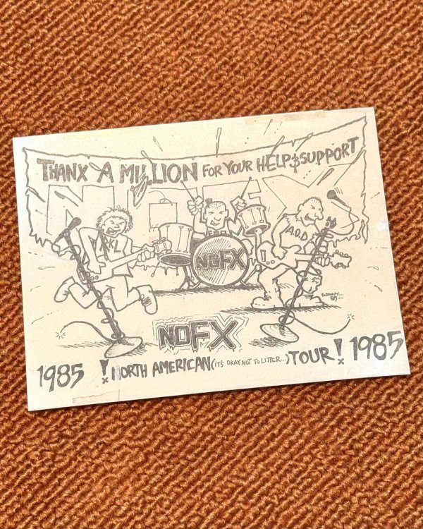 画像10: ファット・マイクさん直買い付けアイテム 送料無料 NOFX / Limited Edition 10枚組ステッカーパック (10)