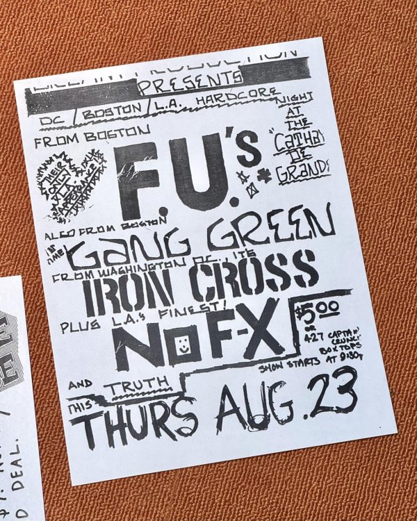 画像9: ファット・マイクさん直買い付けアイテム 送料無料 11セット限定 NOFX / Limited Edition 10枚組フライヤーパック (9)