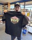 画像1: スメリーさん直買い付けアイテム 送料無料 BALL&CHAIN別注 PICKLE STIX SURFBOARDS / Neapolitan Tシャツ ブラック (1)