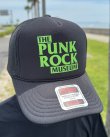 画像1: ファット・マイクさん直買い付けアイテム 送料無料 THE PUNK ROCK MUSEUM / Block Logo メッシュキャップ ブラック (1)