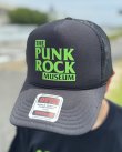 画像4: ファット・マイクさん直買い付けアイテム 送料無料 THE PUNK ROCK MUSEUM / Block Logo メッシュキャップ ブラック (4)