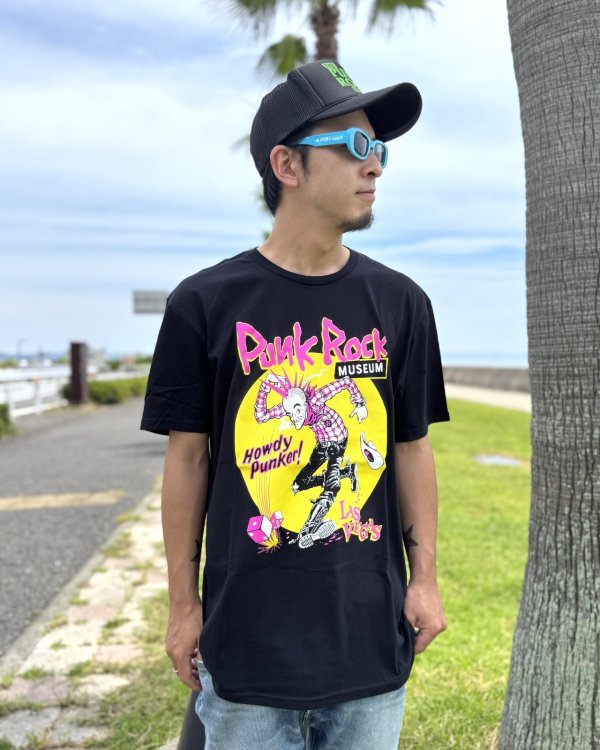 画像2: ファット・マイクさん直買い付けアイテム 送料無料 THE PUNK ROCK MUSEUM / Howdy Jerk Tシャツ ブラック (2)