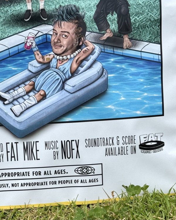 画像6: ファット・マイクさん直買い付けアイテム 特大サイズ 36枚限定 送料無料 NOFX  / "40 Years Of Fuckin Up" オフィシャルポスター (6)