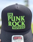 画像3: ファット・マイクさん直買い付けアイテム 送料無料 THE PUNK ROCK MUSEUM / Block Logo メッシュキャップ ブラック (3)