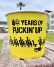 画像1: ファット・マイクさん直買い付けアイテム 20個限定 NOFX / "40 Years Of Fuckin' Up" Popcorn Bucket (1)