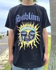 画像1: カリフォルニア買付アイテム 送料無料 SUBLIME / Sun Logo Tシャツ ブラック (1)