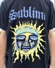 画像3: カリフォルニア買付アイテム 送料無料 SUBLIME / Sun Logo Tシャツ ブラック (3)