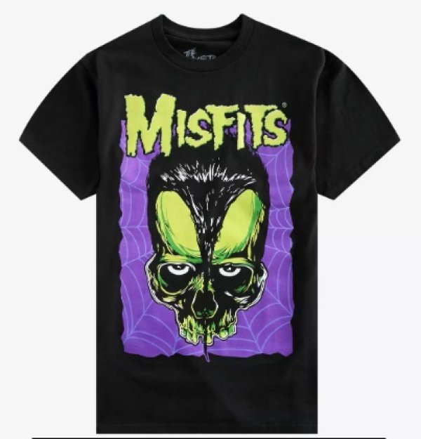 画像7: カリフォルニア買付アイテム 送料無料 MISFITS / Devilock Tシャツ ブラック (7)