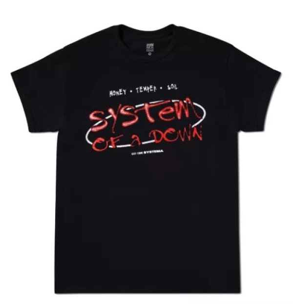 画像10: カリフォルニア買付アイテム 送料無料 M、Lサイズのみ SYSTEM OF A DOWN / Honey Temper Soil Tシャツ ブラック (10)